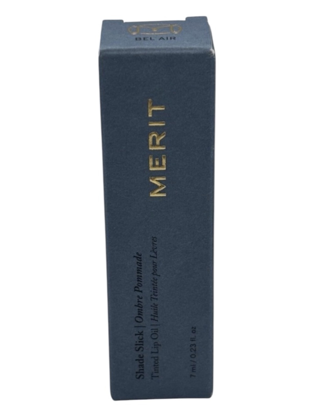 NEW MERIT Shade Slick Tinted Lip Oil Full Size 7ml/0.23oz BEL AIR